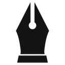 Pen nib 4 icon