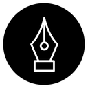 Pen nib icon