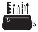 Pencil box icon