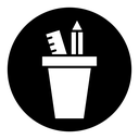 Pencil box icon