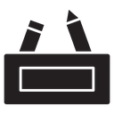 Pencil case icon