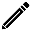 Pencil Diagonal Eraser icon