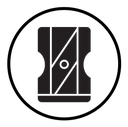 Pencil sharpener icon