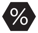 Percentage icon