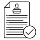Permit icon