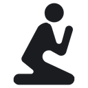 Person Praying 3 icon