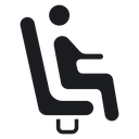 Person seat 3 icon