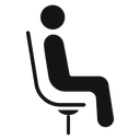 Person seat 4 icon