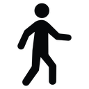 Person walking 2 icon