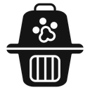 Pet cage icon