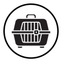 Pet cage icon