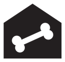Pet house icon