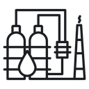 Petrochemical plant 3 icon