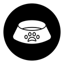 Pets bowl icon