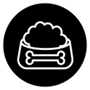 Pets bowl icon