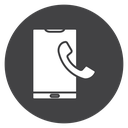 Phone Black Filled icon