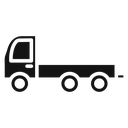 Pickup truck icon