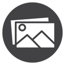 Picture Black Filled icon