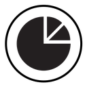 Pie chart (3) icon