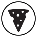 Piece of cheese icon