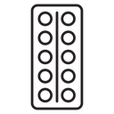 Pill Blister Pack icon