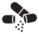 Pill capsule icon