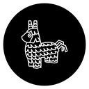 Pinata Black Filled icon