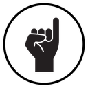 Pinky finger icon