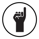Pinky finger icon