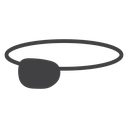 Pirate eye patch icon