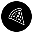 Pizza slice 2 icon