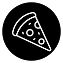 Pizza slice 2 icon