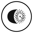 Plane turbine icon