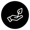 Plant Care Hand icon