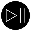 Play pause icon