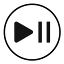 Play pause icon