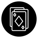 Playing cards icon