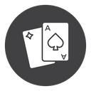 Playing cards icon