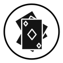 Playing cards icon