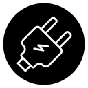 Plug adapter icon