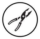 Plumber pliers icon