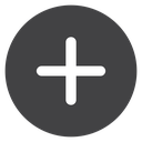 Plus Circle Sign icon