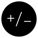Plus minus icon
