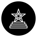 Podium star 2 icon