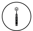 Pointer laser icon