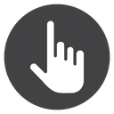 Pointing Hand Cursor icon