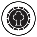 Poker chip icon