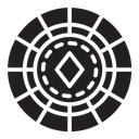 Poker chips icon
