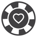 Poker chips 3 icon