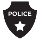 Police badge icon
